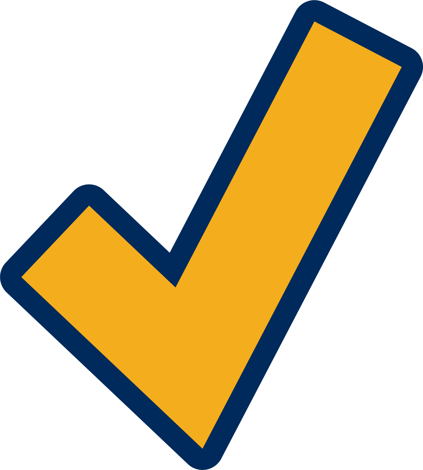 yellow checkmark